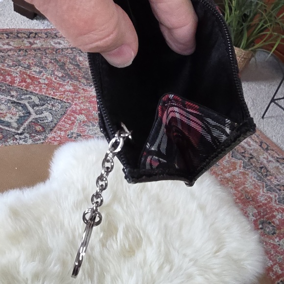 Adorable NWT Coach Signature Tartan Scotty Dog Mini Skinny ID Wallet β€οΈπβπ¦ΊπΎπ€ - Picture 7 of 16